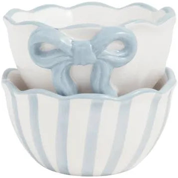 Mud Pie Bow Tidbit Dish  - sold individually
