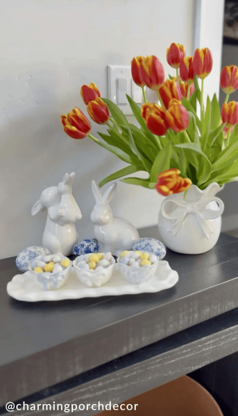 Mud Pie Bow Tidbit Dish  - sold individually