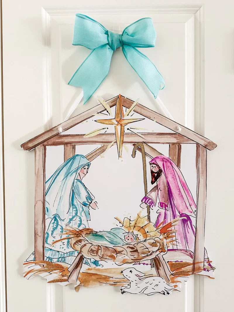 Beck's Holy Family Door Hanger