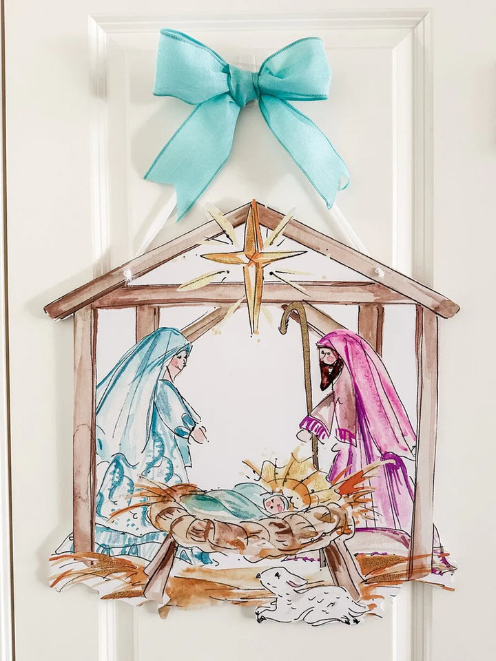 Beck's Holy Family Door Hanger