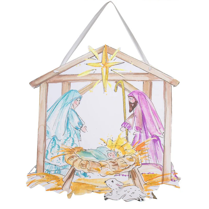 Beck's Holy Family Door Hanger