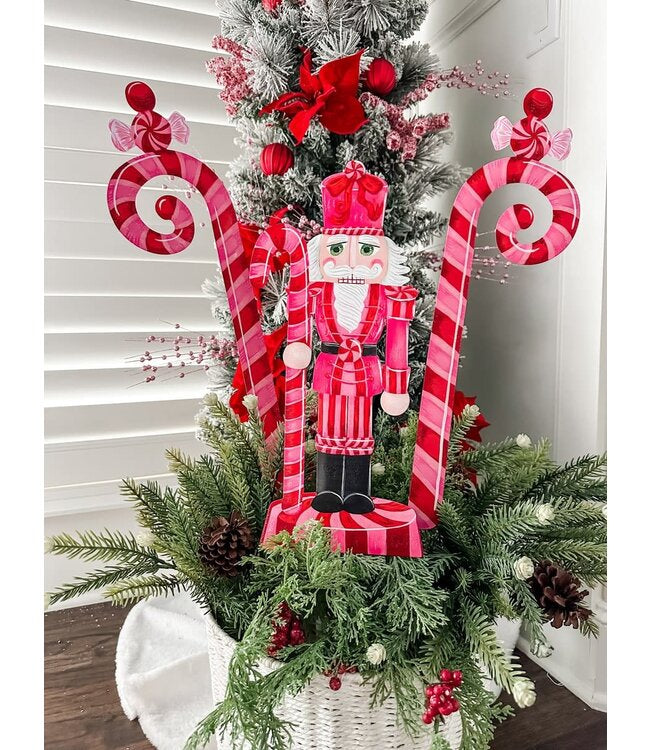 The Round Top Pinkmas Candy Canes Set
