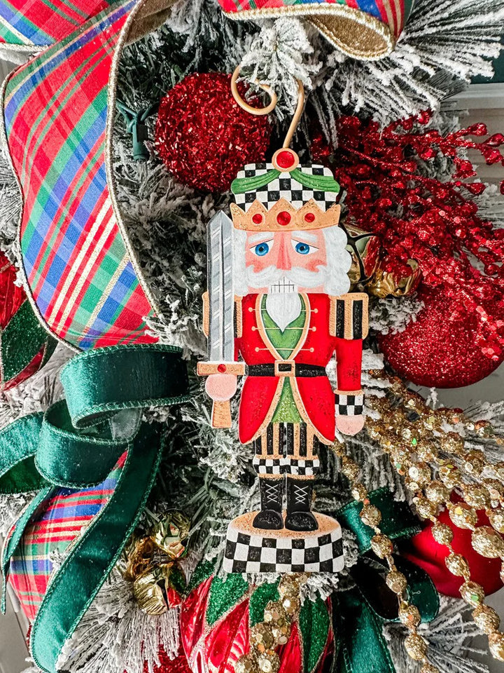 The Round Top Elegant Nutcracker Ornament