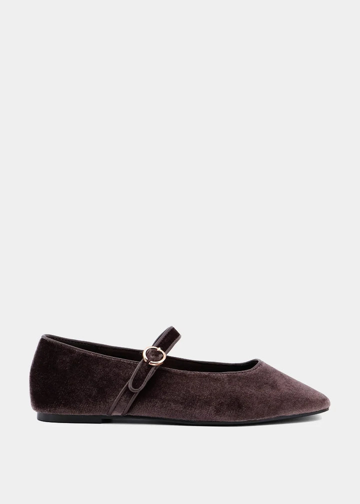 ANNABELLE Velvet Ballet Flat