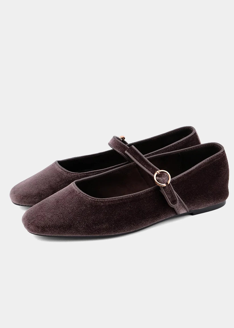 ANNABELLE Velvet Ballet Flat