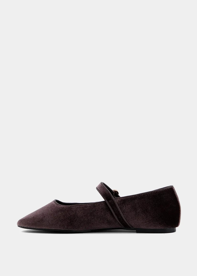 ANNABELLE Velvet Ballet Flat