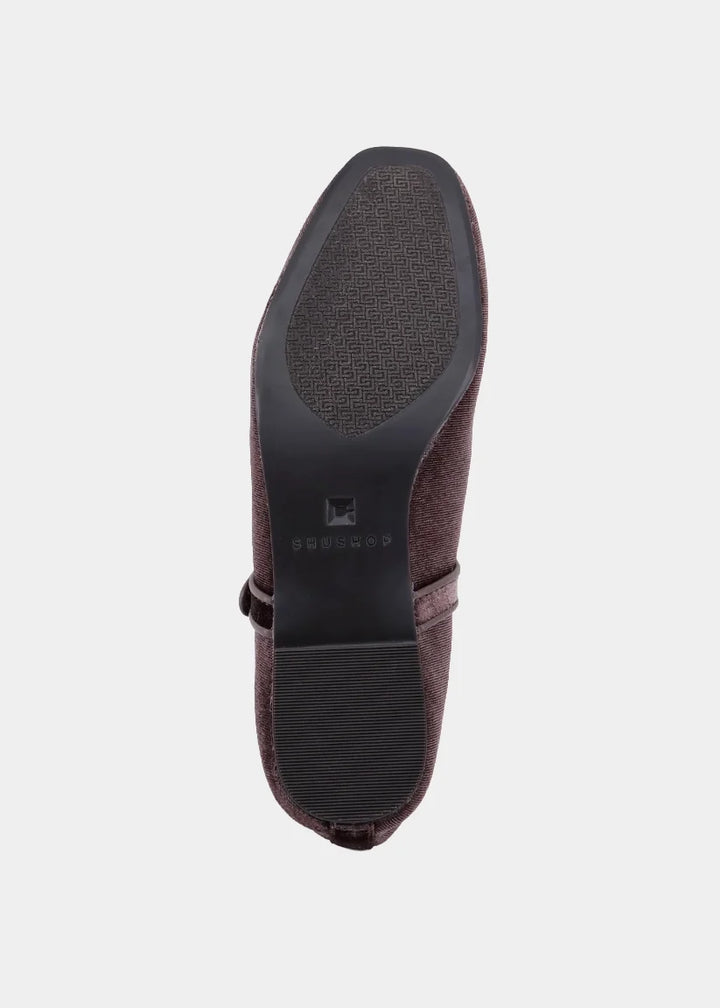 ANNABELLE Velvet Ballet Flat