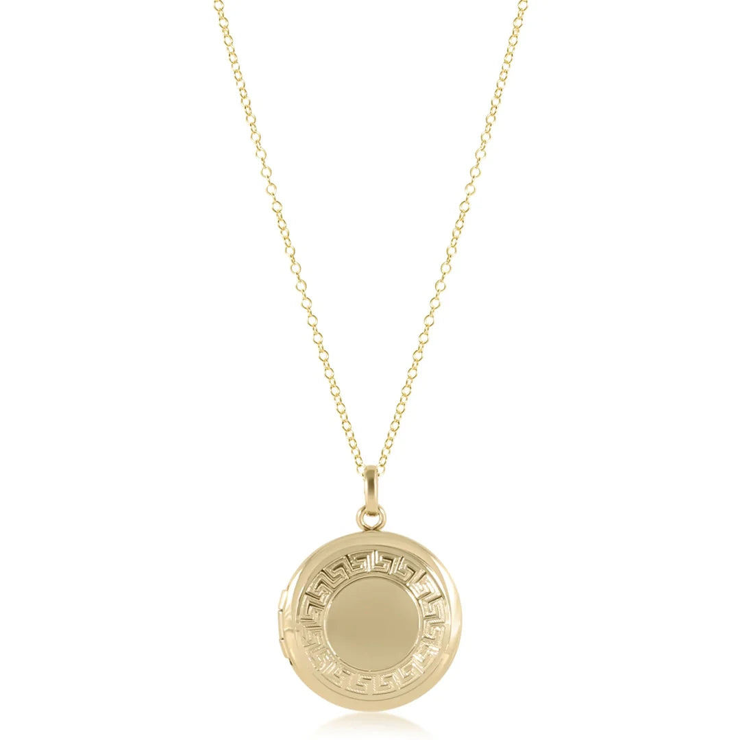 ENewton 16" Necklace Gold - Cherish Small Gold Locket