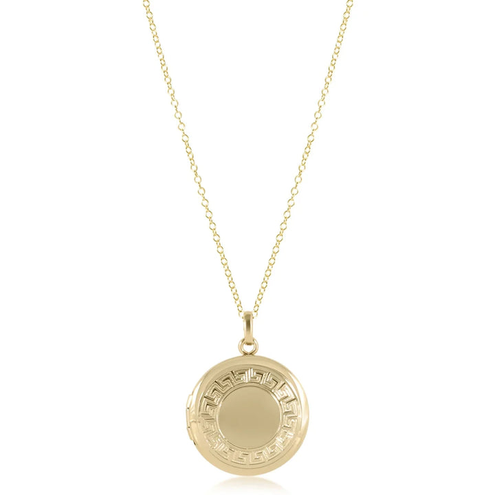 ENewton 16" Necklace Gold - Cherish Small Gold Locket