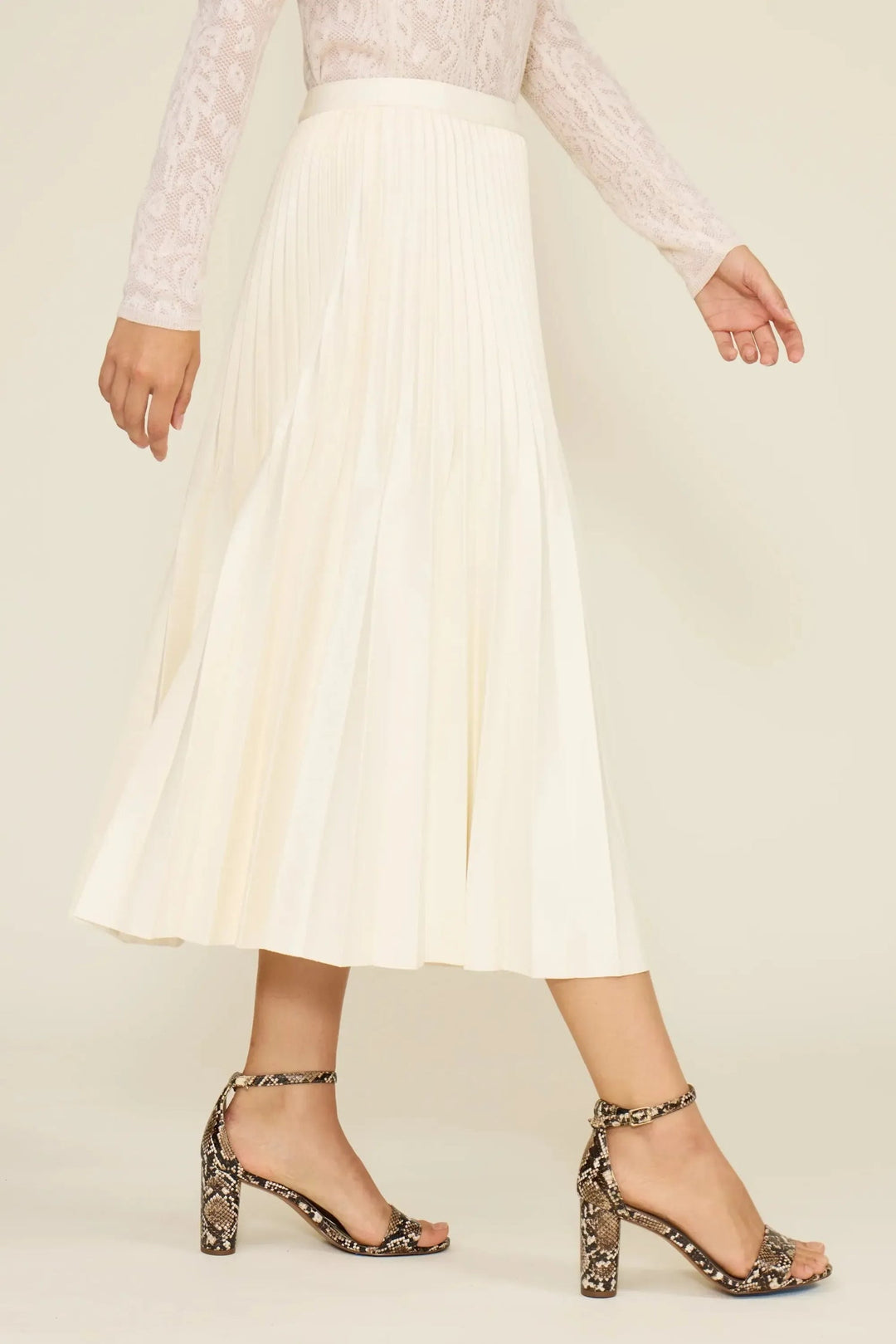 Lucy Paris Billie Pleated Skirt