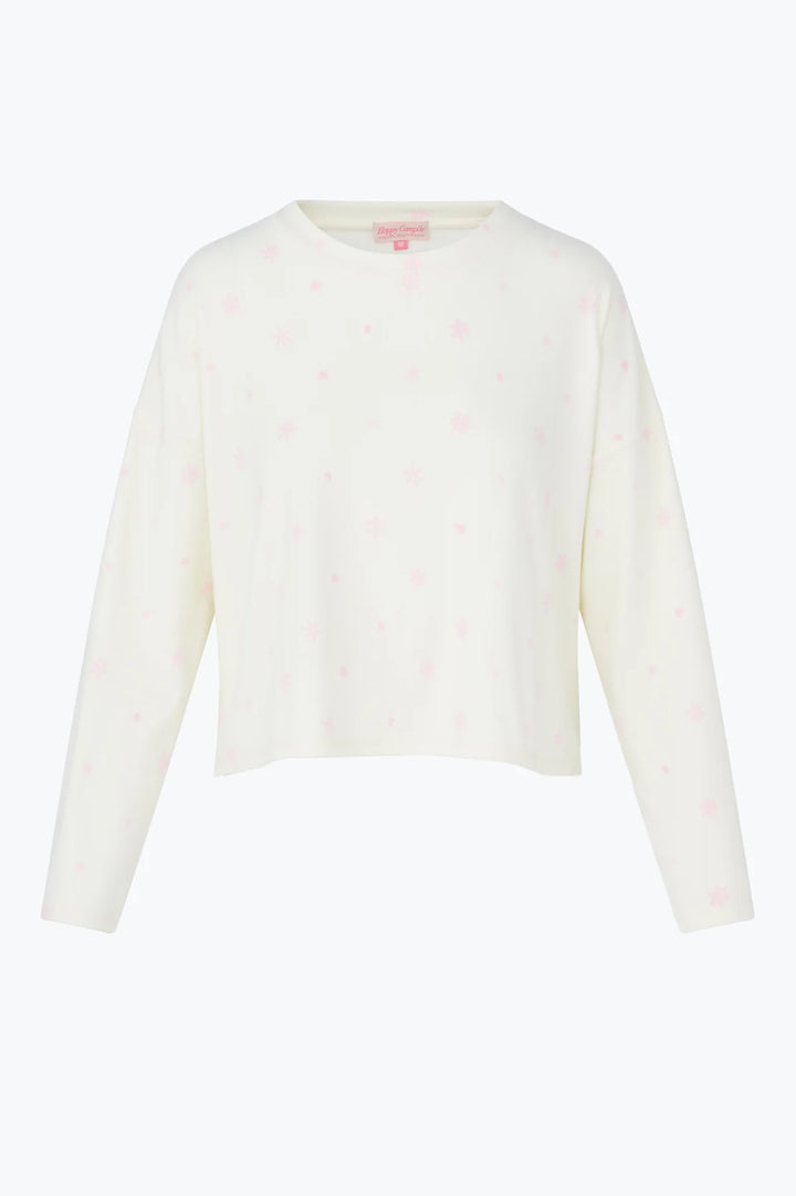 Happy Camper Pink Flurry Hazel Top