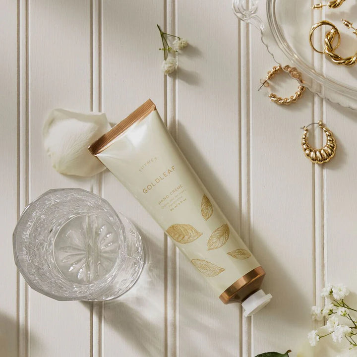 Thymes Gold Leaf hand cream