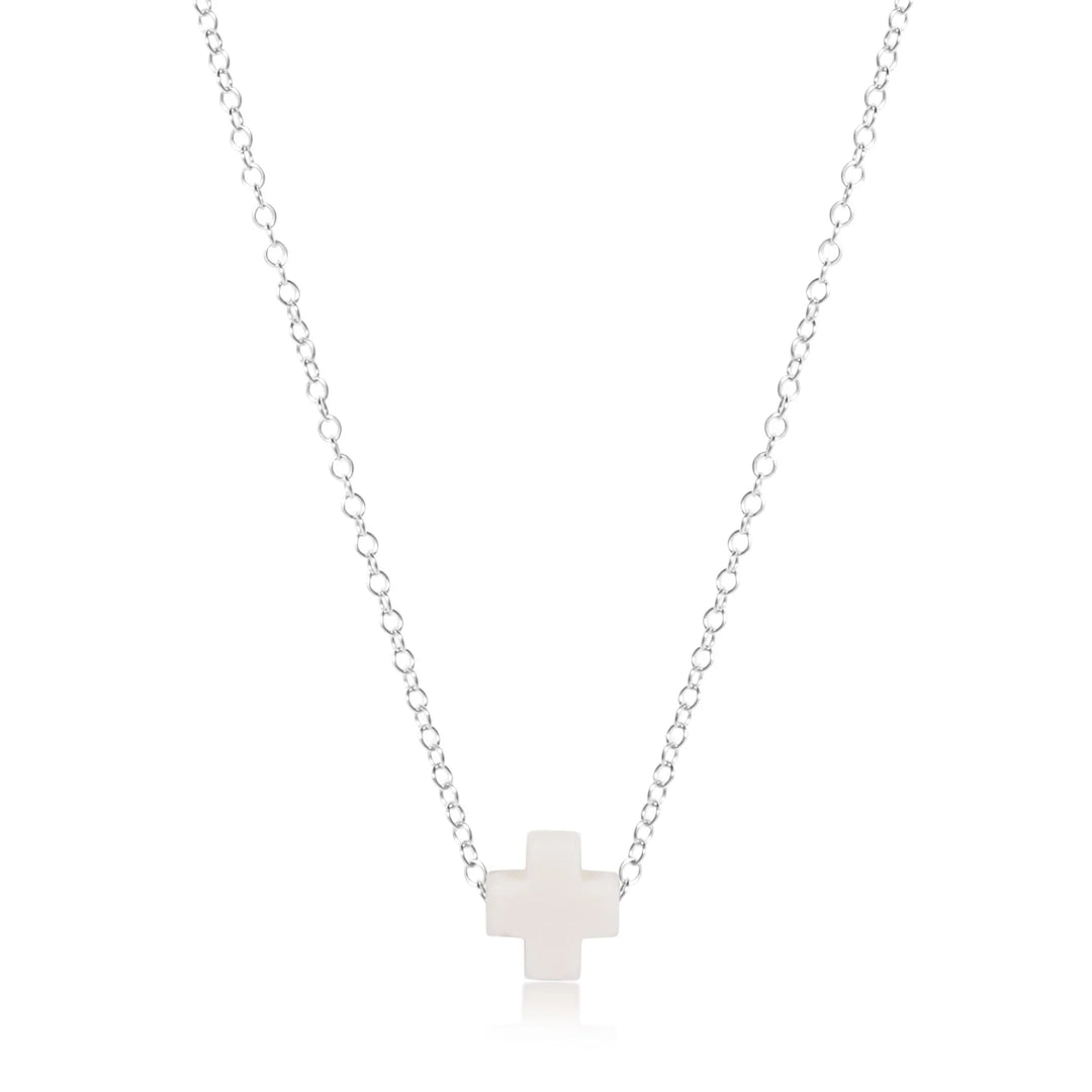 Enewton 16" Necklace Sterling-Signature Cross