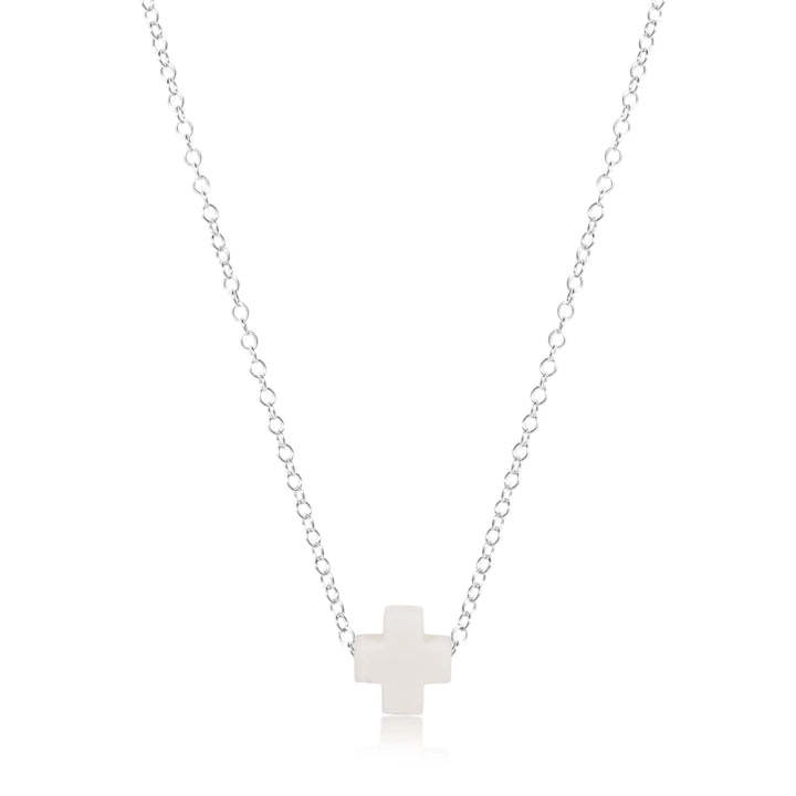 Enewton 16" Necklace Sterling-Signature Cross