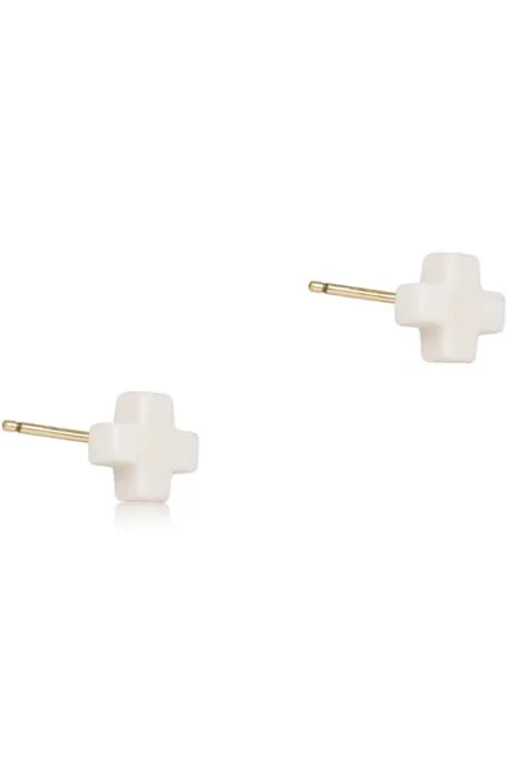 Enewton Signature Cross Small Stud