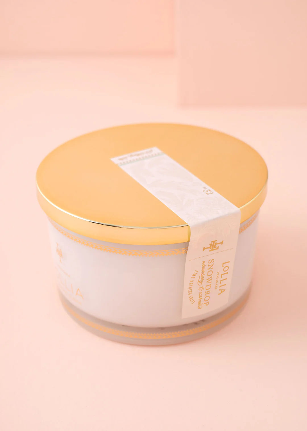 LOLLIA
SNOWDROP FINE BATHING SALTS