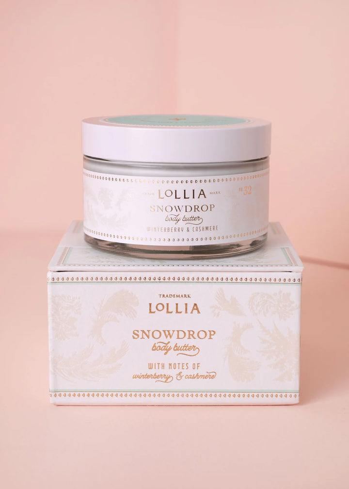Lollia Snowdrop Whipped Body Butter