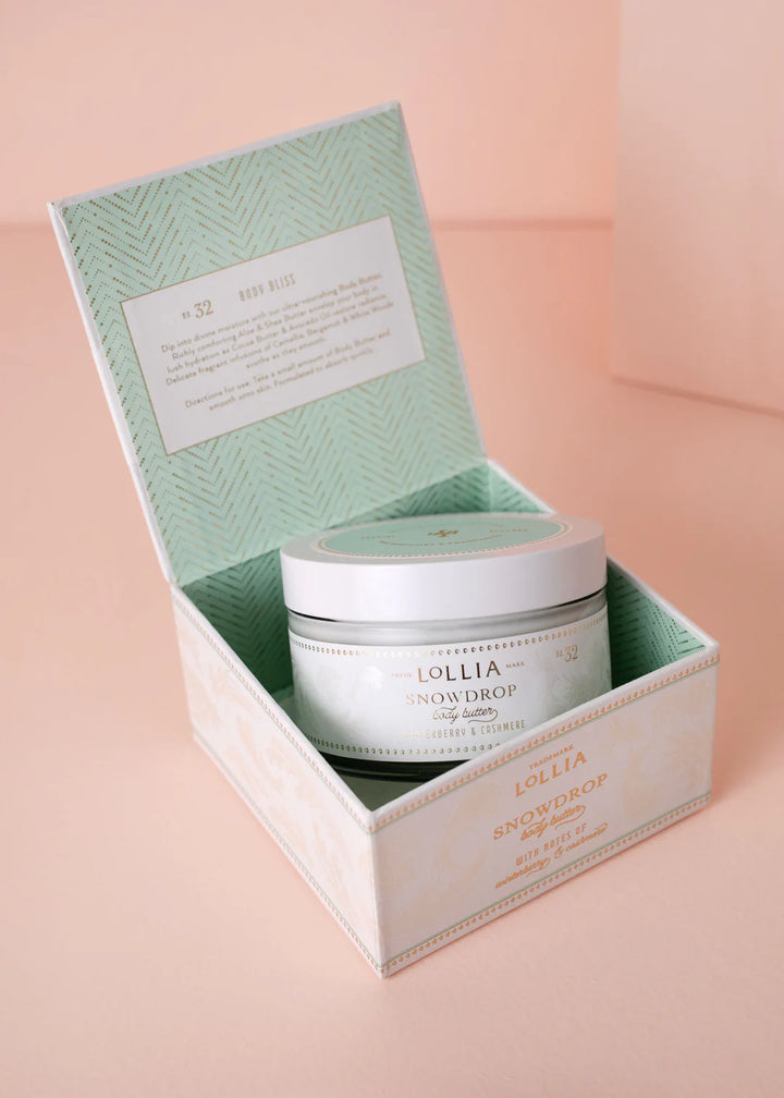 Lollia Snowdrop Whipped Body Butter