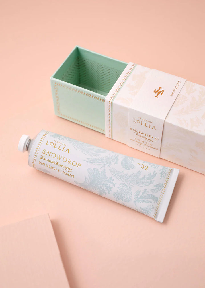 LOLLIA
SNOWDROP SHEA BUTTER HANDCREME