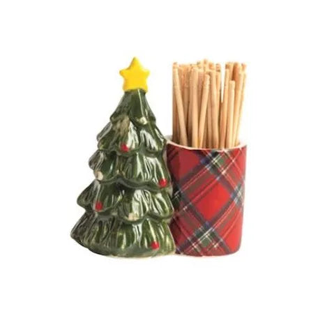 Tartan Toothpick Caddy Sets