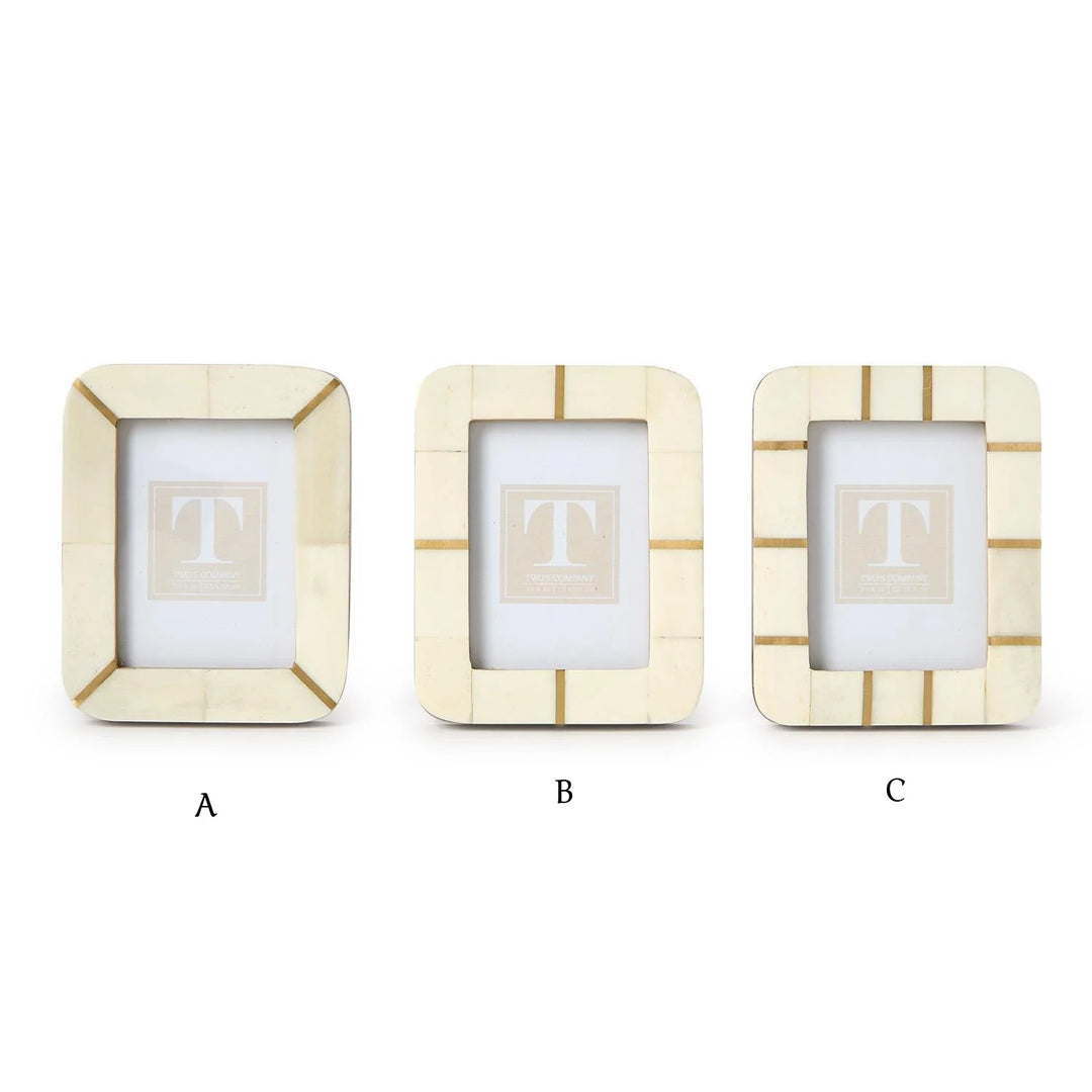Geometric Cut 3x4 Mini Frame