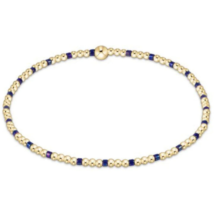 egirl Hope Sincerity Pattern 2mm Bead Bracelet