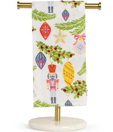 Festive Nutcracker Hand Towel