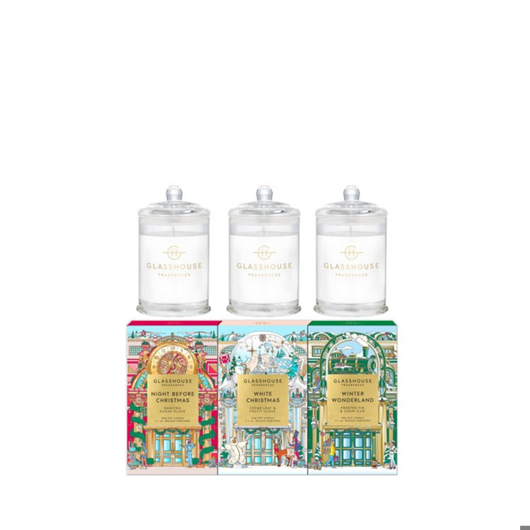 Christmas Trio Candle Set