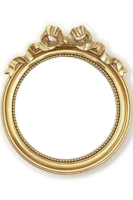 Two’s Company Round Mirror Trinket Tray