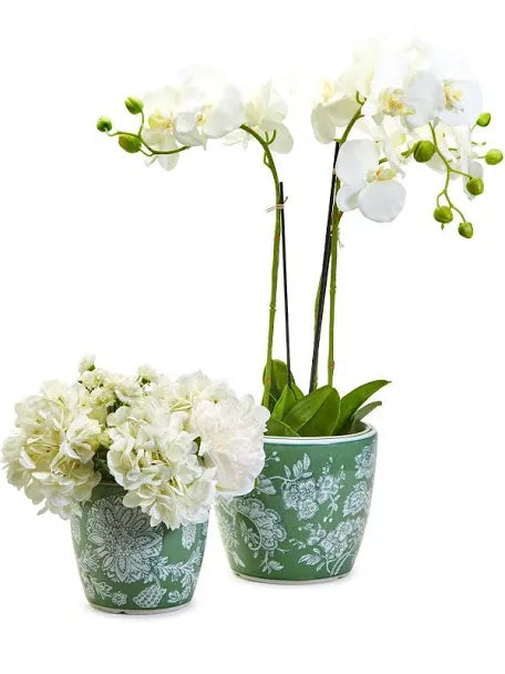 Two’s Company Countryside Cachepots