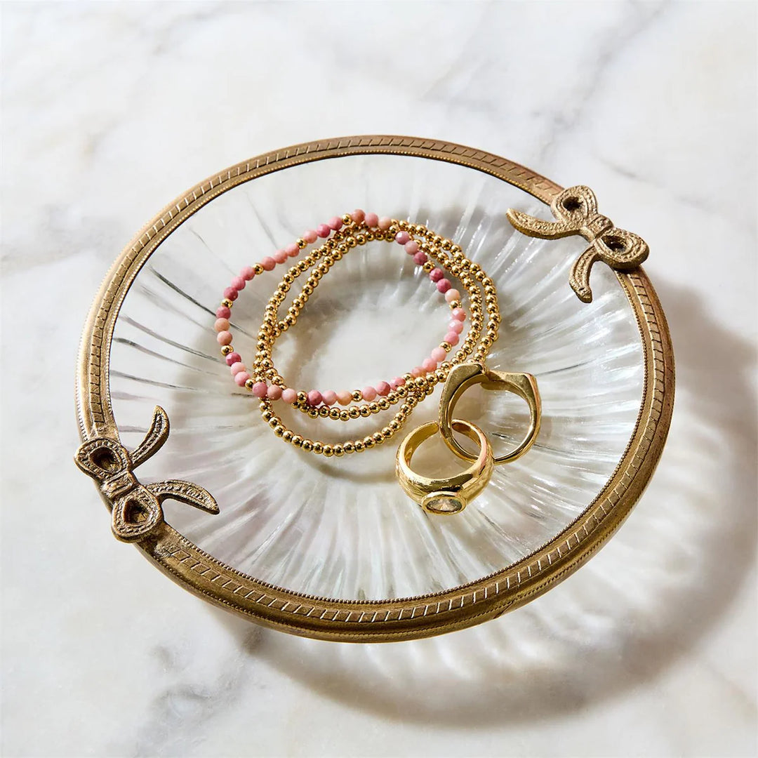 Antique Gold Trinket Tray