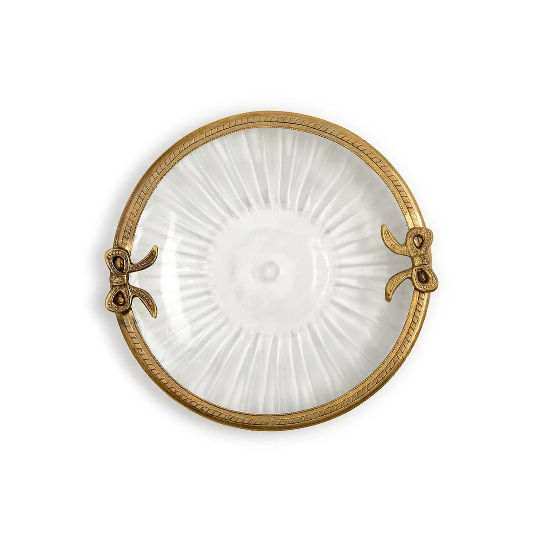 Antique Gold Trinket Tray