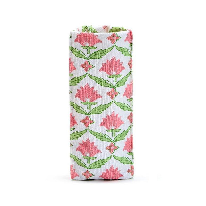“Looking Good” Floral Block Print Eyeglass Holder