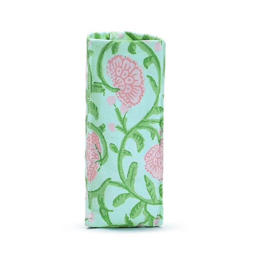 “Looking Good” Floral Block Print Eyeglass Holder