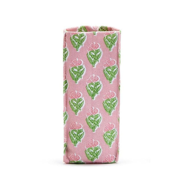 “Looking Good” Floral Block Print Eyeglass Holder