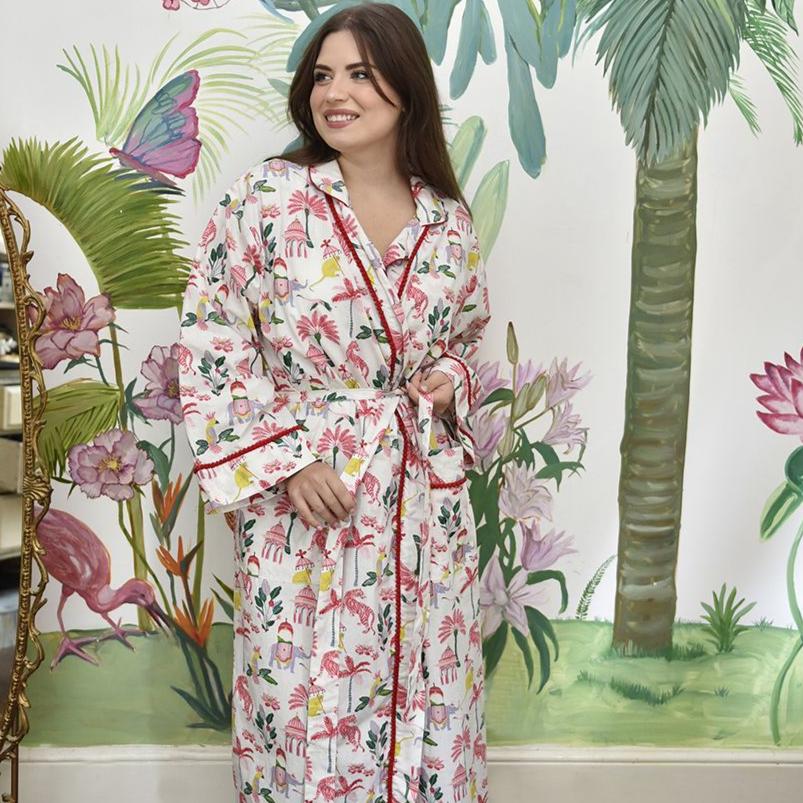 Sultans Garden Dressing Gown