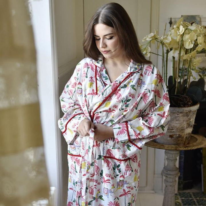 Sultans Garden Dressing Gown
