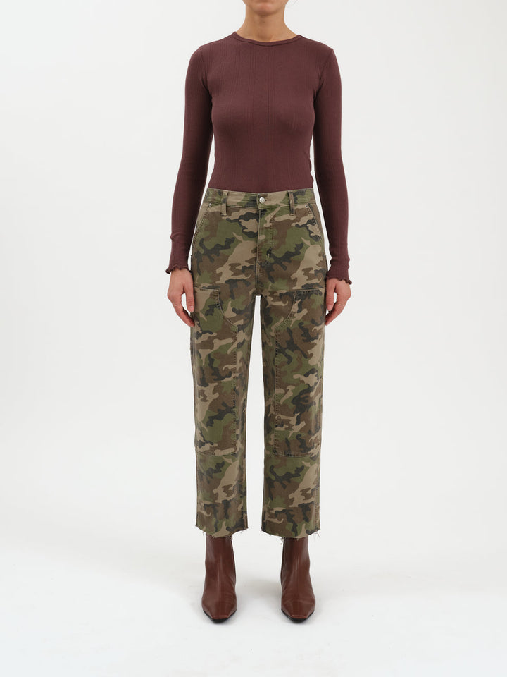 Sundaze Carpenter Crop Jean in Hideaway
