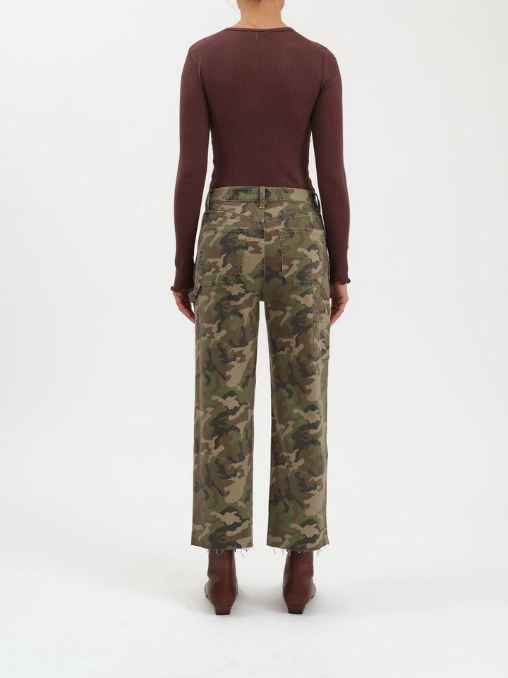Sundaze Carpenter Crop Jean in Hideaway