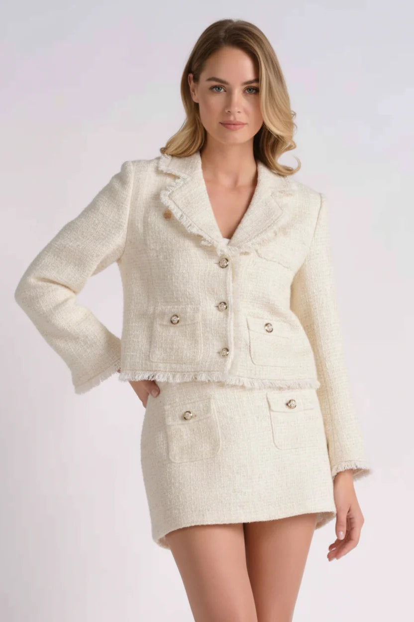 Elan Cropped Blazer Jacket