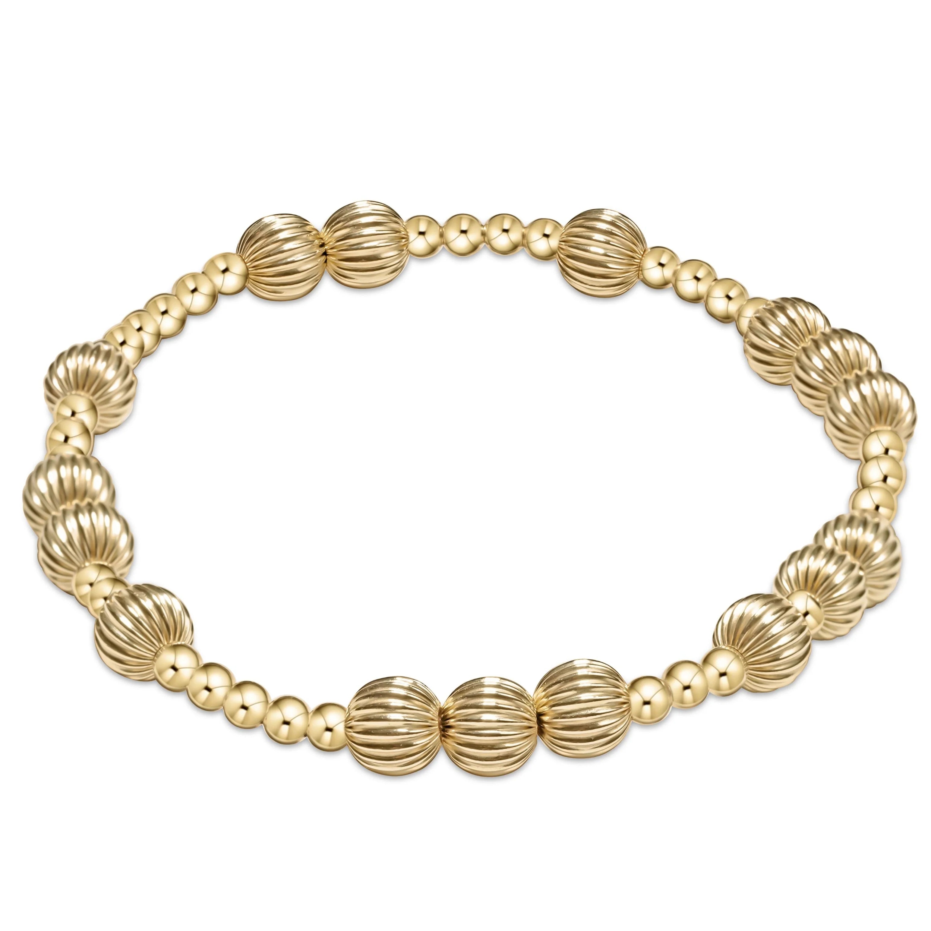 Extends Hope Unwritten Dignity Bead Gold Bracelet