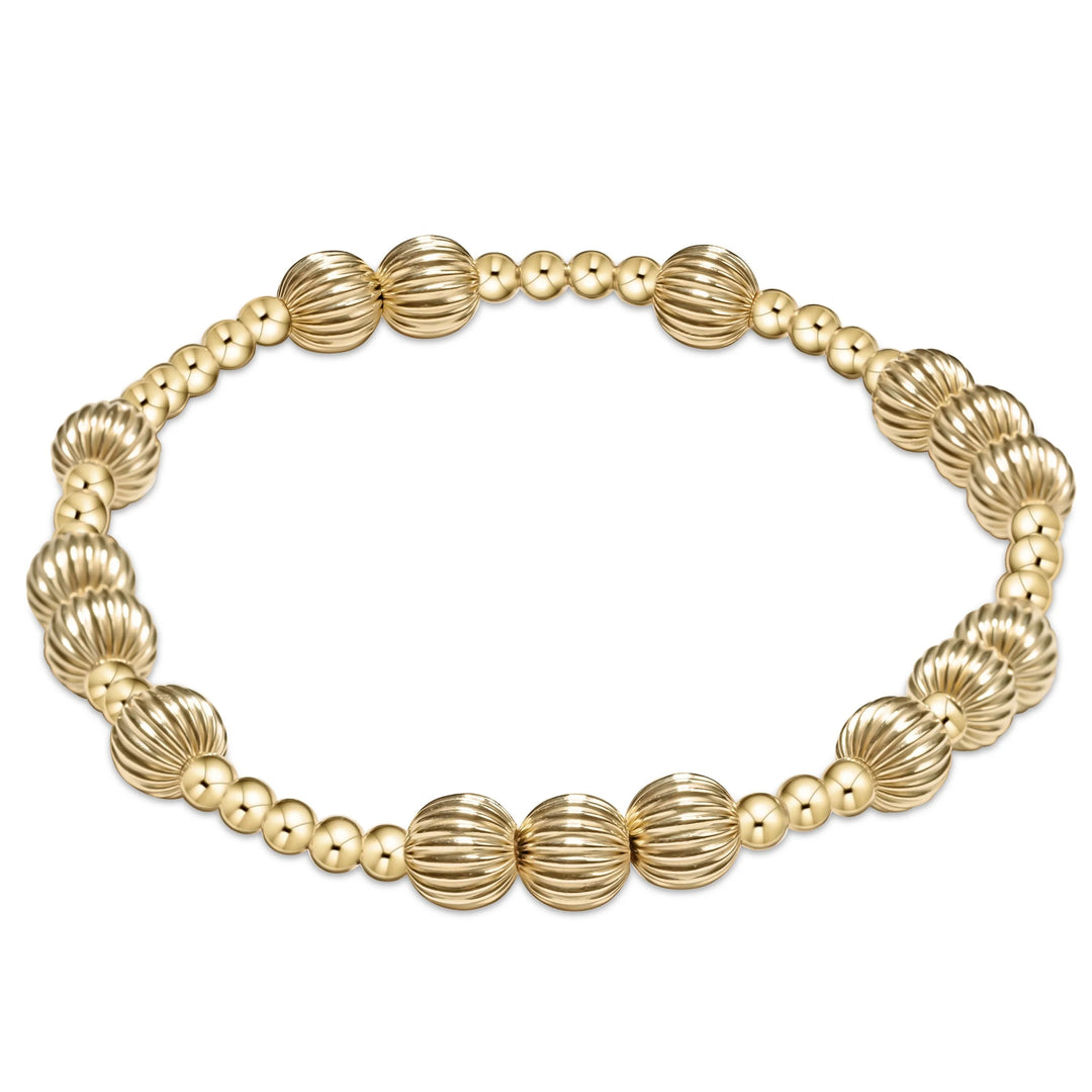 Extends Hope Unwritten Dignity Bead Gold Bracelet