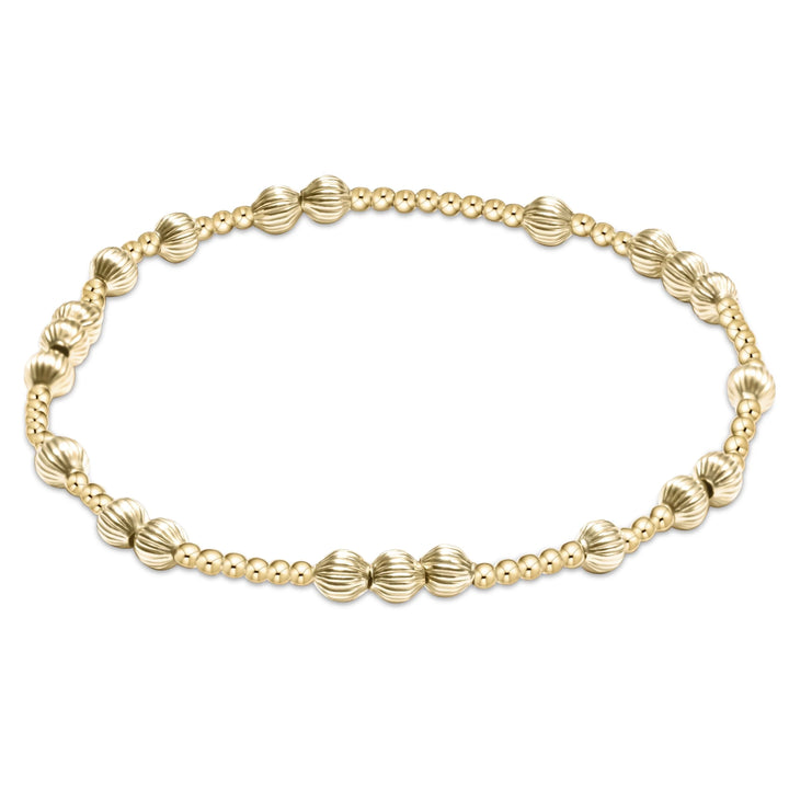 Extends Hope Unwritten Dignity Bead Gold Bracelet