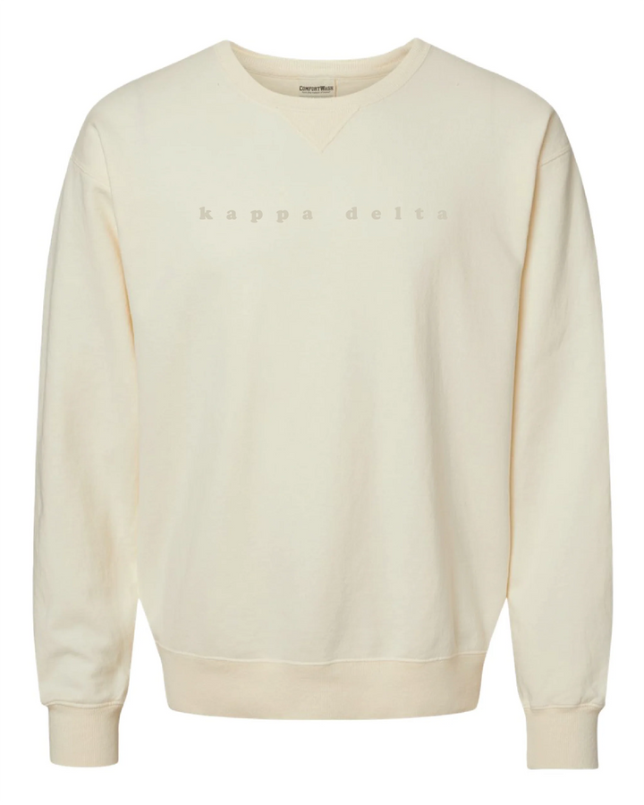 Sorority Tonal Embroidered Sweatshirt
