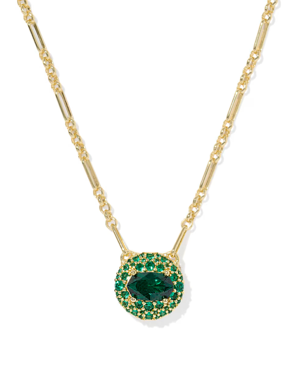Bella Gold Short Pendant Necklace
