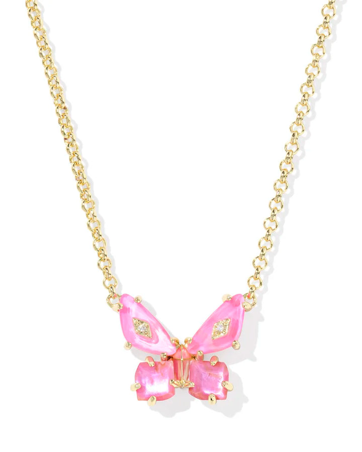 Bianca Butterfly Pendant Necklace