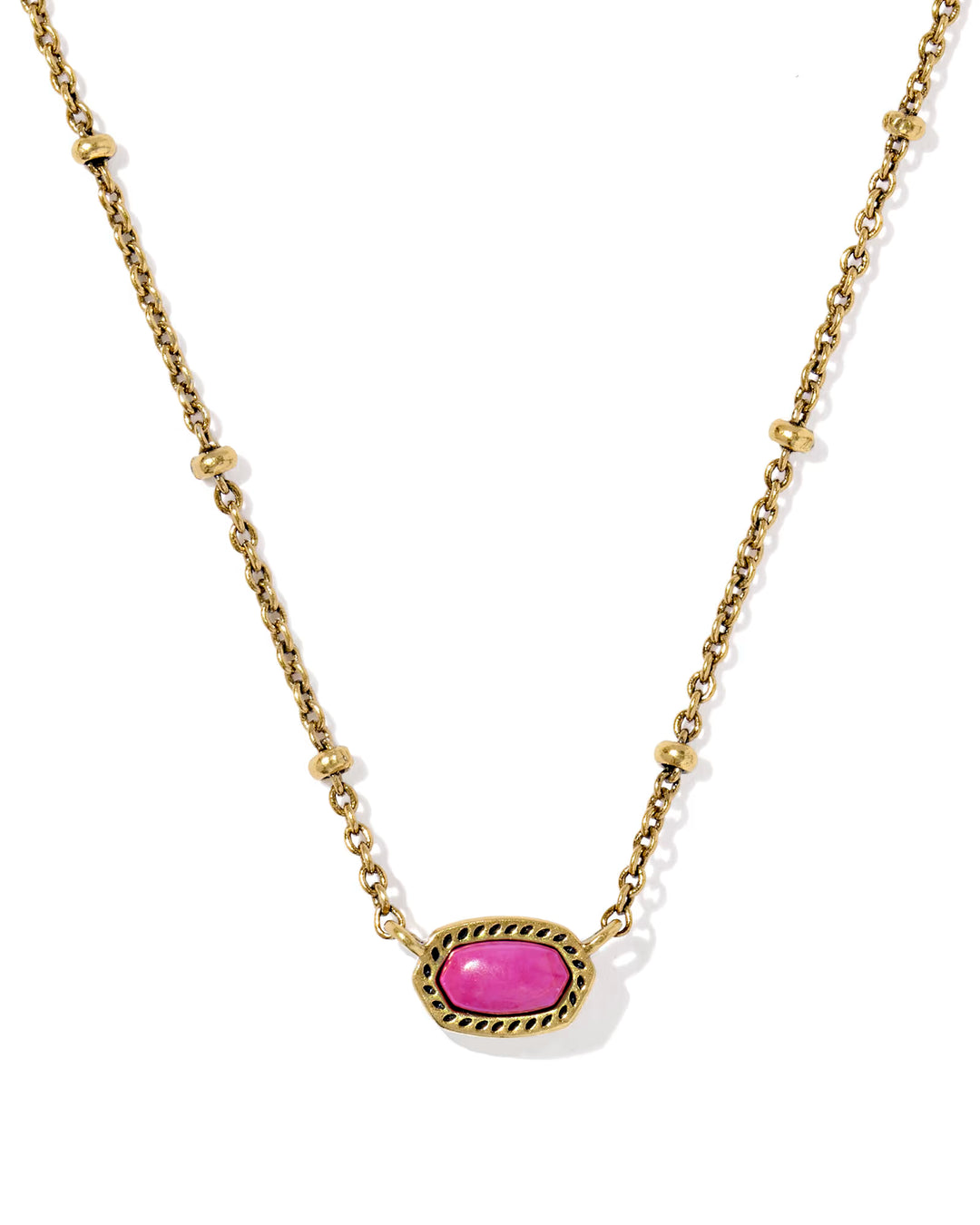 Mini Elisa Vintage Satellite Short Pendant Necklace