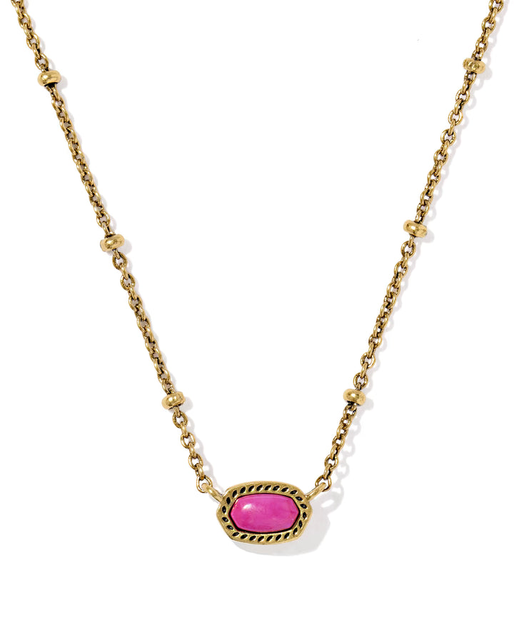 Mini Elisa Vintage Satellite Short Pendant Necklace