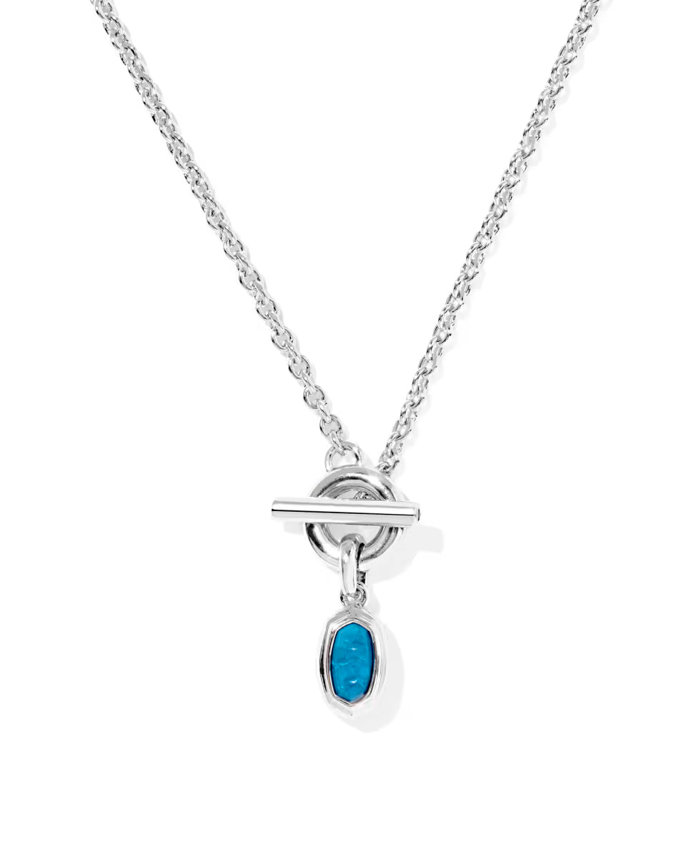 Mini Elisa Toggle Short Pendant Necklace