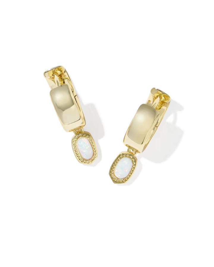 KS Mini Ellie Wide Huggie Earrings